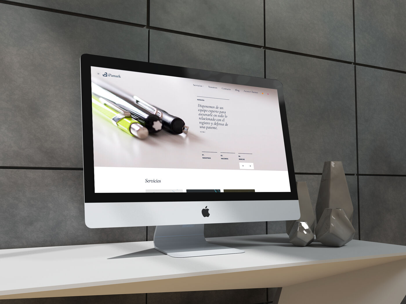 iPamark — materiales comerciales