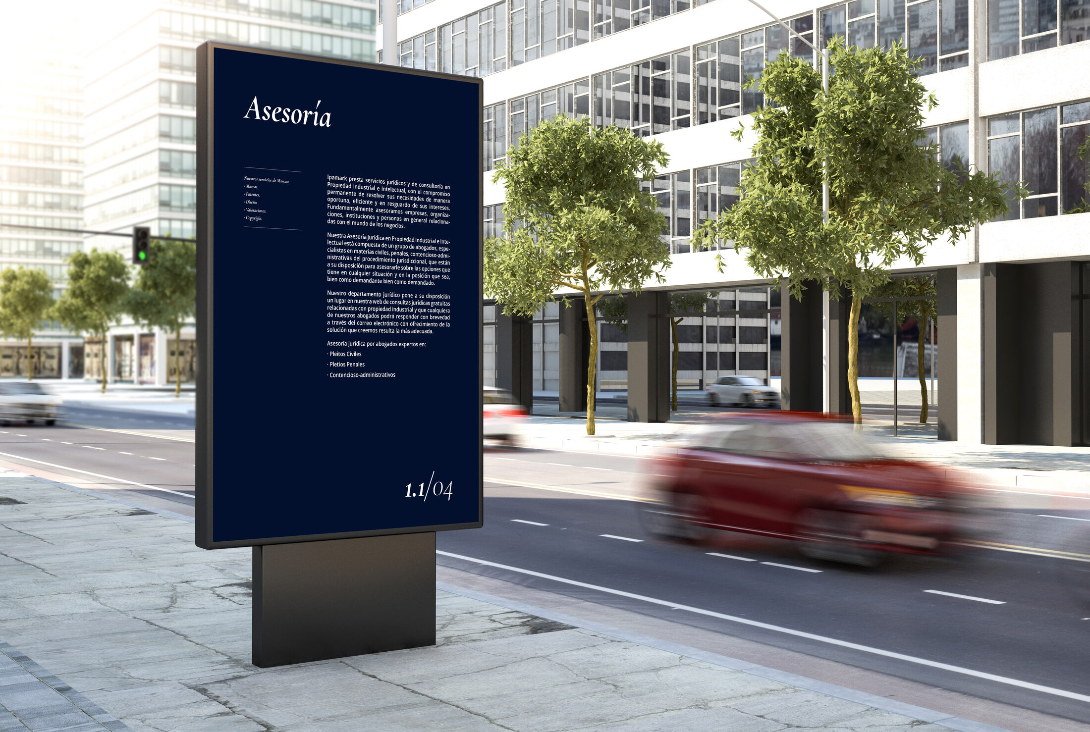 Identidad visual de iPamark — papelería y materiales corporativos