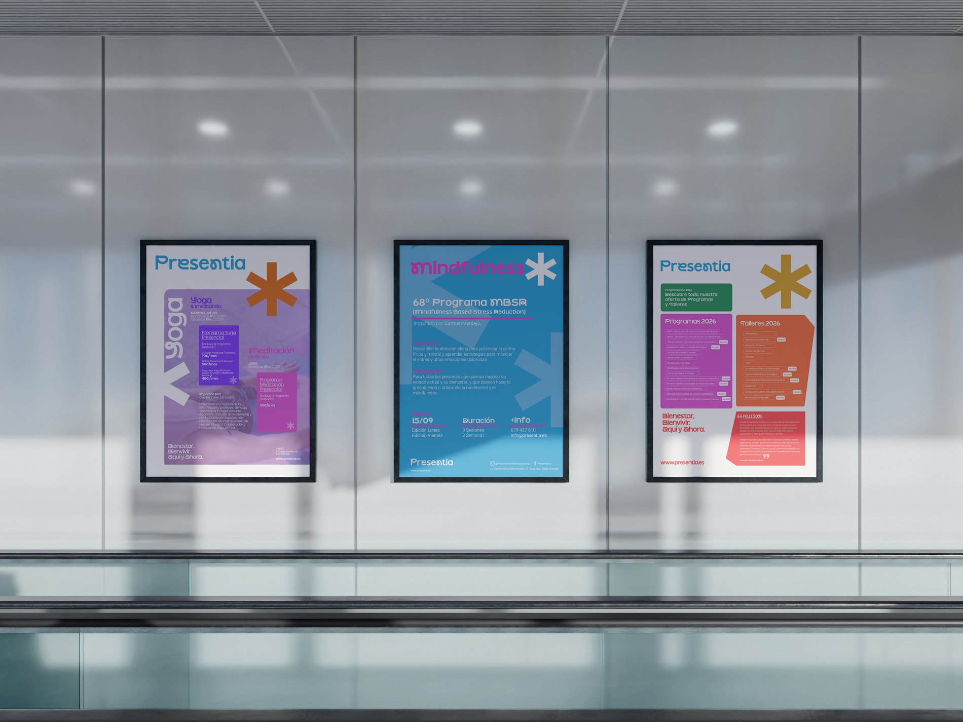 Presentia — rebranding de salud mental y bienestar