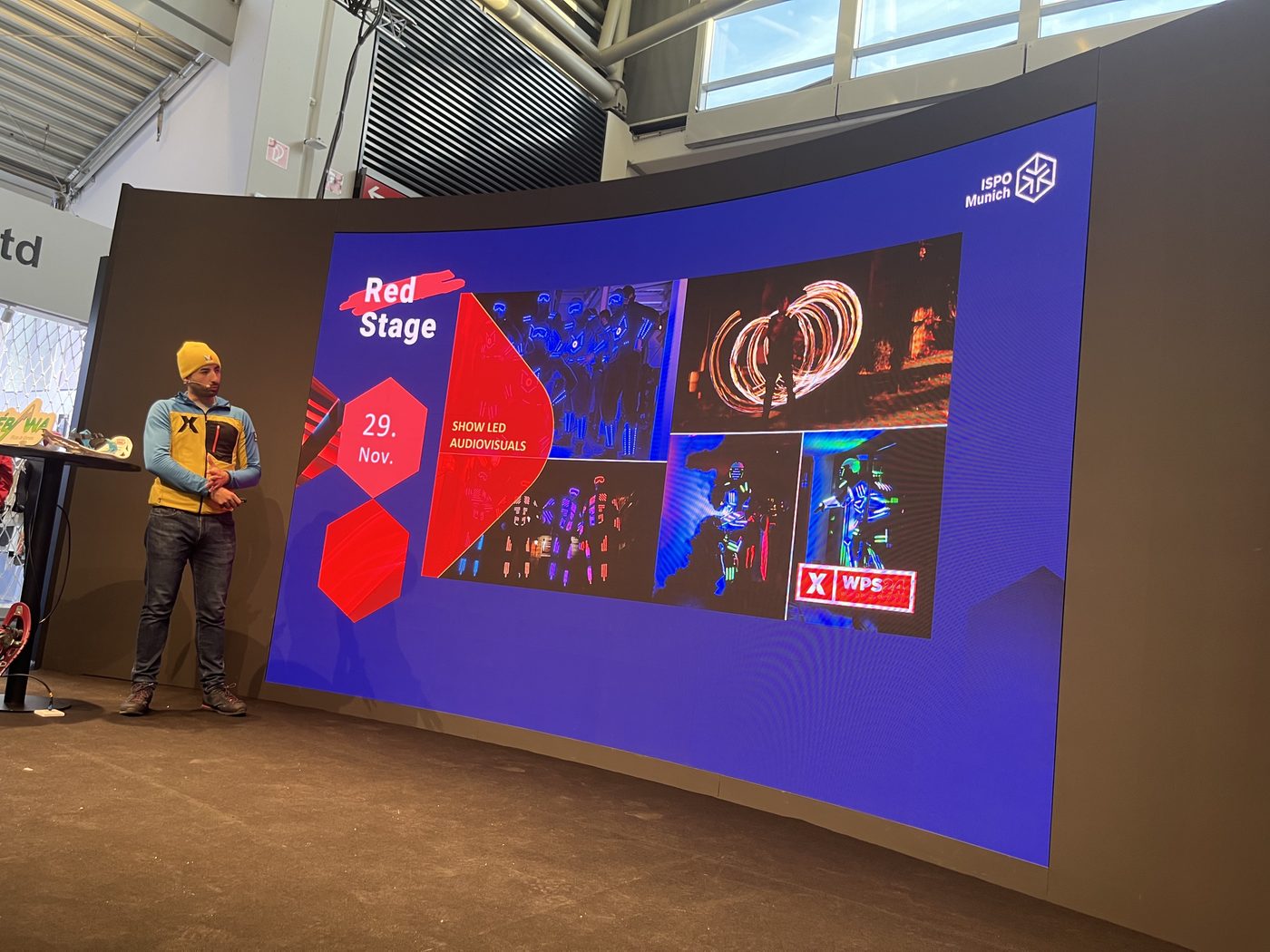 Presentación del calendario del Mundial en ISPO Múnich